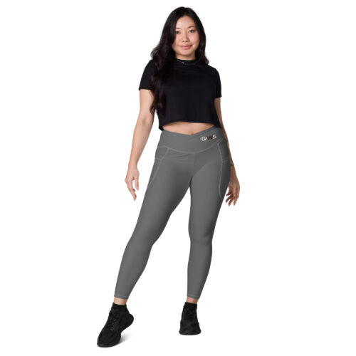 Gaws Grey sport leggings with pockets