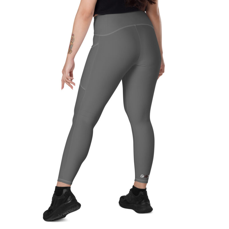 Gaws Grey sport leggings with pockets - Afbeelding 4